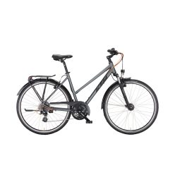   KTM  LIFE JOY NŐI KERÉKPÁR steelgrey matt (black+orange) 3x8 Shimano Altus váltó