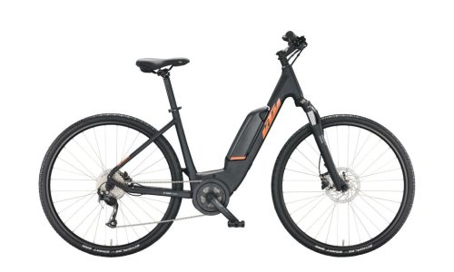 KTM MACINA CROSS A410 BLACK MATT SH ALIVIO 9 VÁLTÓ BOSCH SI-A4P2 MOTORRAL SZERELVE