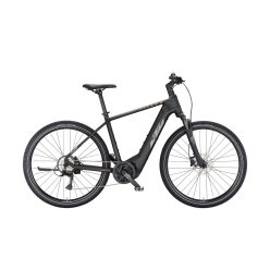   KTM MACINA CROSS 510 FÉRFI E-BIKE black matt (grey+orange) SH Acera 8 + BOSCH PT-CX5R4