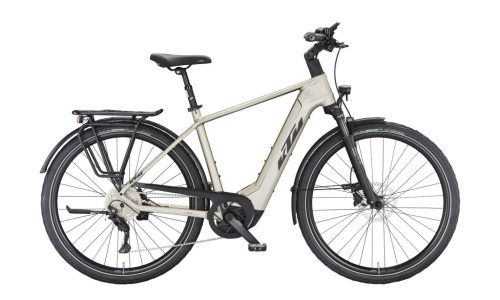 KTM MACINA STYLE 740 CHAMPAGNE MATT FÉRFI E-BIKE (BLACK+ORANGE) SH DEORE 10 + BOSCH PT-CX7I4