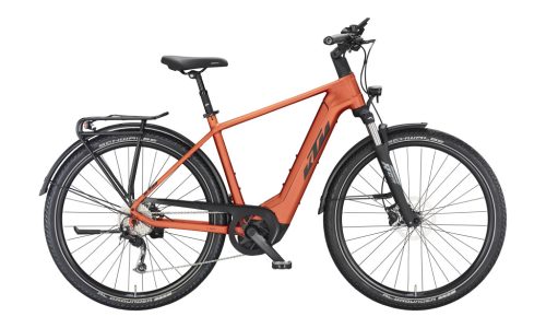 KTM MACINA GRAN 610 BURNT ORANGE MATT E-BIKE SH ALIVIO 9 + BOSCH PT-CX6I4