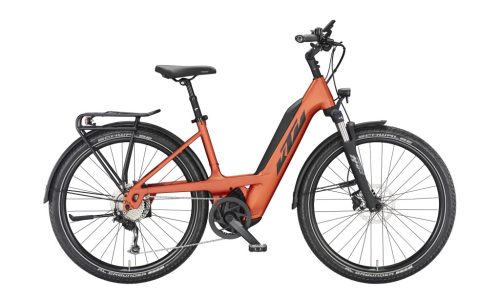 KTM MACINA GRAN 610 BURNT ORANGE MATT PTS E-BIKE SH ALIVIO 9 + BOSCH PT-CX6I4