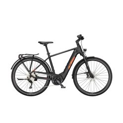   KTM MACINA SPORT CX750 LTD64 FÉRFI BLACK MATT (ORANGE+WHITE) SH DEORE 10 + BOSCH PT-CX7R4