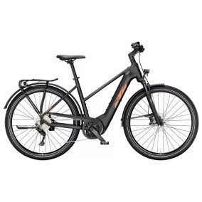   KTM MACINA SPORT CX750 LTD64 NŐI BLACK MATT (ORANGE+WHITE) SH DEORE 10 + BOSCH PT-CX7R4