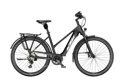KTM MACINA TOUR CX625 LTD64 BLACK MATT (WHITE+GREY) NŐI E-BIKE SH DEORE 10 LG+ BOSCH PT-CX6I4