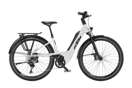 KTM MACINA EVERY 830 DI2 WHITE (BLACK+ORANGE) 1X11 SHIMANO CUES DI2 VÁLTÓ PTS43 VÁZMÉRET