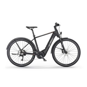   KTM MACINA CROSS CX 510 LFC BLACK MATT (GREY+ORANGE) FÉRFI KERÉKPÁR 1X8 SHIMANO ACERA