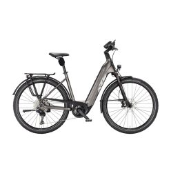   KTM MACINA STYLE 820 DI2 MACHINE GREY MATT (SILVER+BLACK) UNISEX EBIKE 1X11 SHIMANO CUES DI2 ELEKTROMOS VÁLTÓVAL