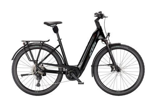KTM MACINA STYLE 830 DIAMOND BLACK (GREY+ORANGE) 1X10 SHIMANO CUES VÁLTÓ US43 VÁZMÉRET