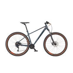   KTM CHICAGO 291 METALLIC GREY MATT 18S SHIMANO ALTUS VÁLTÓ,HIDRAULIKUS TÁRCSAFÉK
