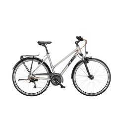   KTM LIFE JOY CORE GREY (BLACK+ORANGE) NŐI KERÉKPÁR 2X8 SHIMANO ACERA VÁLTÓVAL