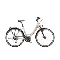   KTM LIFE JOY SILVER ROSE MATT (ELDERBERRY+GREY) UNISEX 2X8 SHIMANO ACERA