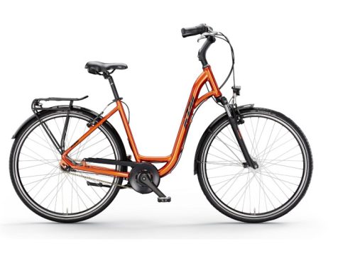 KTM CITY LINE 28 BURNT ORANGE (BLACK) 7S SHIMANO NEXUS VÁLTÓ