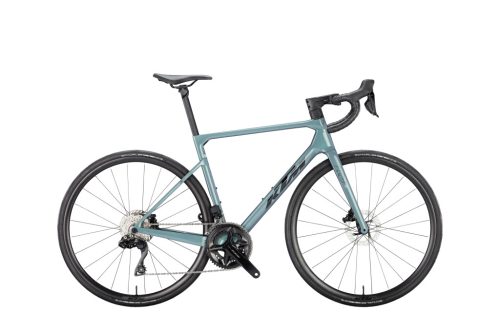 KTM REVELATOR ALTO ELITE BRIGHT TEAL 2X12 SHIMANO 105 DI2 VÁLTÓ