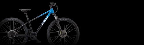 KTM WILD SPEED 26 METALLIC BLACK+BLUE (WHITE) 1X9 SHIMANO ALTUS VÁLTÓ