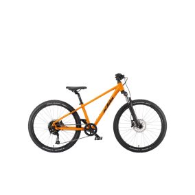   KTM WILD SPEED 24 FRESH ORANGE MATT (BLACK) GYEREK KERÉKPÁR 1X9 SHIMANO ALTUS VÁLTÓ HIDRAULIKUS TÁRCSAFÉK