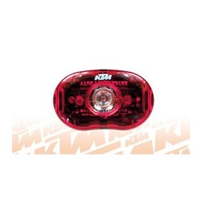   KTM RÜCKLICHT 0,5W INKL. HALTER UND BATTERIEN SATTELSTÜTZMONTAGE 31001