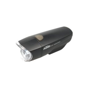   KTM SCHEINWERFER 1LED 1W INKL. HALTER UND BATTERIEN SCHWARZ MATT 31003