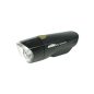   KTM SCHEINWERFER 1LED 1W INKL. HALTER UND BATTERIEN SCHWARZ MATT 31003