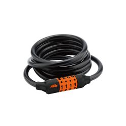 KTM SMART KABELSCHLOSS MIT NUMMER, 6X1200 SCHWARZ 4429702
