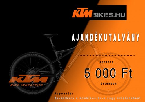 Ajándékutalvány 5.000 forint értékben