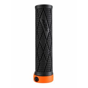 KTM COMP GRIPS LOCK, 131 MM BLK/OR