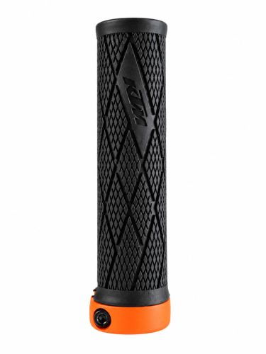 KTM COMP GRIPS LOCK, 131 MM BLK/OR