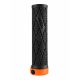 KTM COMP GRIPS LOCK, 131 MM BLK/OR