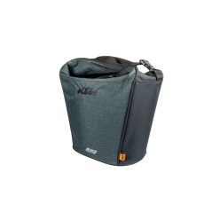 KTM LINE HANDLEBAR BAG GREY / BLACK, 18 L