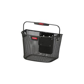 KLICKFIX BASKET MINI BLACK 9 L KORMÁNY ADAPTER NÉLKÜL
