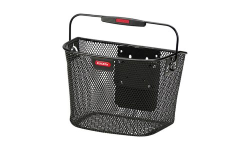 KLICKFIX BASKET MINI BLACK 9 L KORMÁNY ADAPTER NÉLKÜL