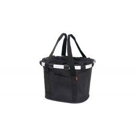 BIKEBASKET KLICKFIX SCHWARZ, REISENTHEL 35X28X26CM, 15L 