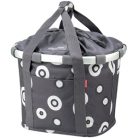 Bikebasket Klickfix Bubbles Anthrazit, Reisenthel 35x28x26cm, 15L