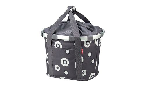 Bikebasket Klickfix Bubbles Anthrazit, Reisenthel 35x28x26cm, 15L