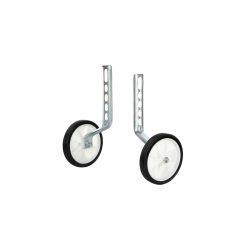   KIDS TRAINING WHEELS KITÁMASZTÓ KERÉK SILVER-BLACK 12-20" KERÉKPÁROKHOZ PÁRBAN
