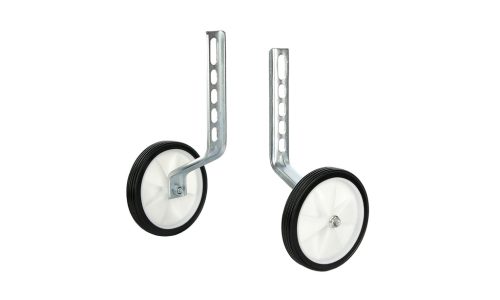 KIDS TRAINING WHEELS KITÁMASZTÓ KERÉK SILVER-BLACK 12-20" KERÉKPÁROKHOZ PÁRBAN