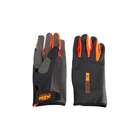 FACTORY TEAM II GLOVES LONG SPRING, BLACK