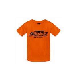 FACTORY WILD YOUTH SHIRT NATURE, FIRE ORANGE GYEREK PÓLÓ
