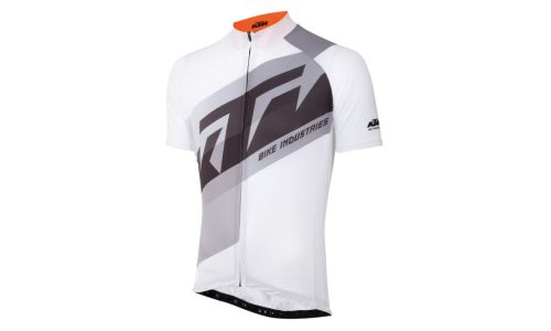KTM FACTORY LINE III JERSEY RACE SHORTSLEEVE, WHITE/GREY/ORANGE