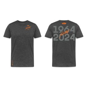FACTORY TEAM SHIRT 1964 SHORTSLEEVE, GREY/ORANGE