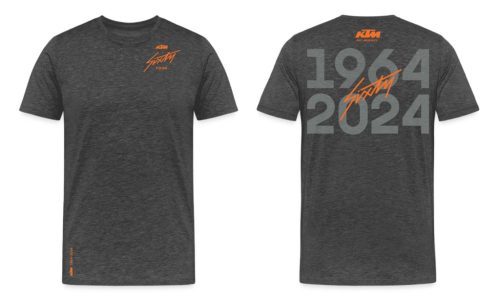 FACTORY TEAM SHIRT 1964 SHORTSLEEVE, GREY/ORANGE