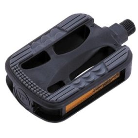   PEDALE VP-810 (CITY NON-SLIP) BODY BLACK-ONE PC, BORON AXLE W/ 96903060005