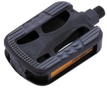 PEDALE VP-810 (CITY NON-SLIP) BODY BLACK-ONE PC, BORON AXLE W/ 96903060005