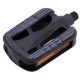 PEDALE VP-810 (CITY NON-SLIP) BODY BLACK-ONE PC, BORON AXLE W/ 96903060005